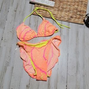 Vintage high cut bikini